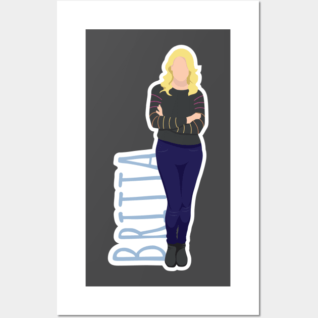 Britta Minimal Art Wall Art by Limey Jade 